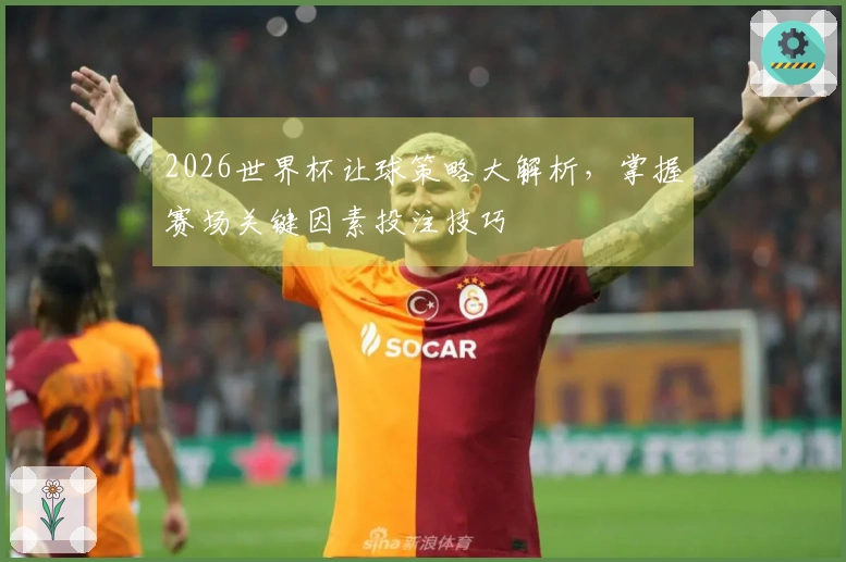 2026世界杯让球策略大解析，掌握赛场关键因素投注技巧