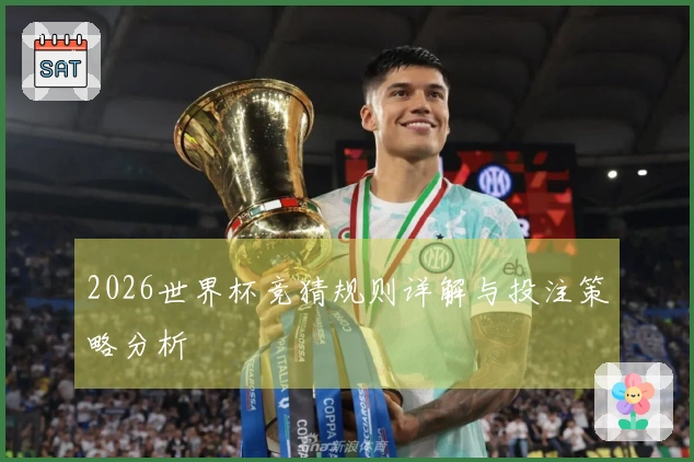 2026世界杯竞猜规则详解与投注策略分析